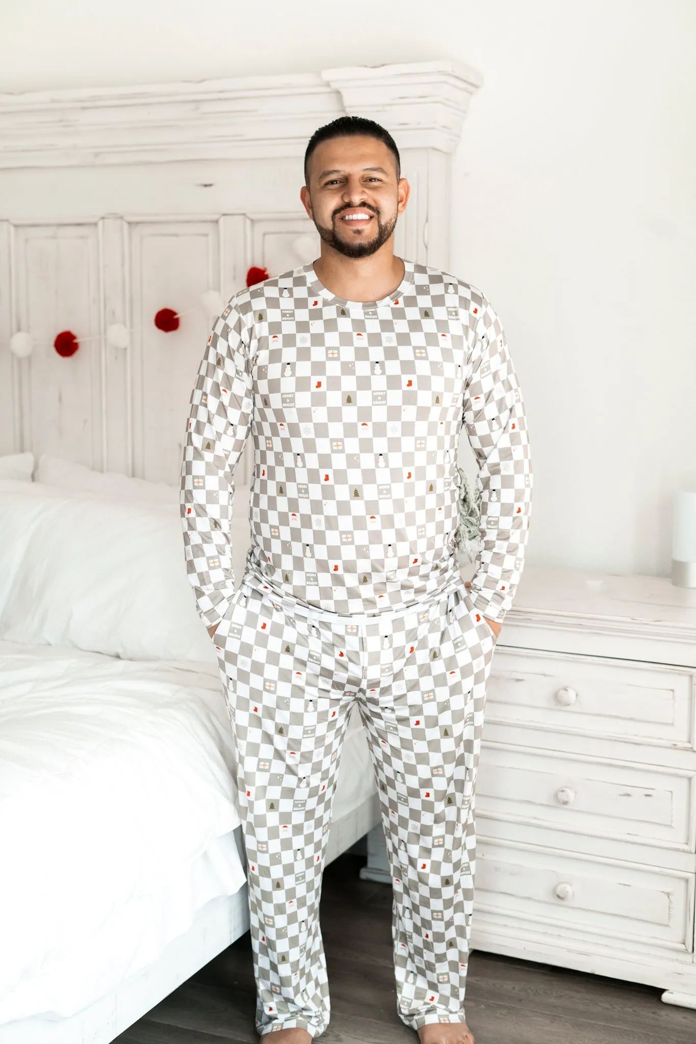 Merry & Bright Checks Dream Men's Set