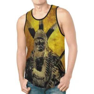 Native Man Gold Tank Top