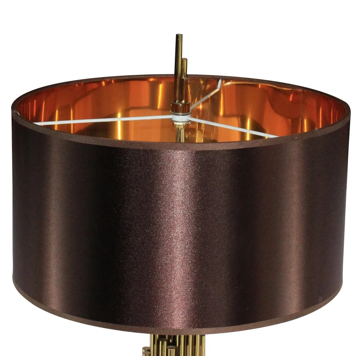 ORGAN CONTEMPORARY TABLE LAMP GOLD FINISH