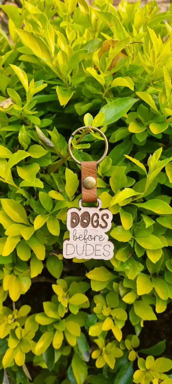 Quirky & Fun Wooden Keyrings