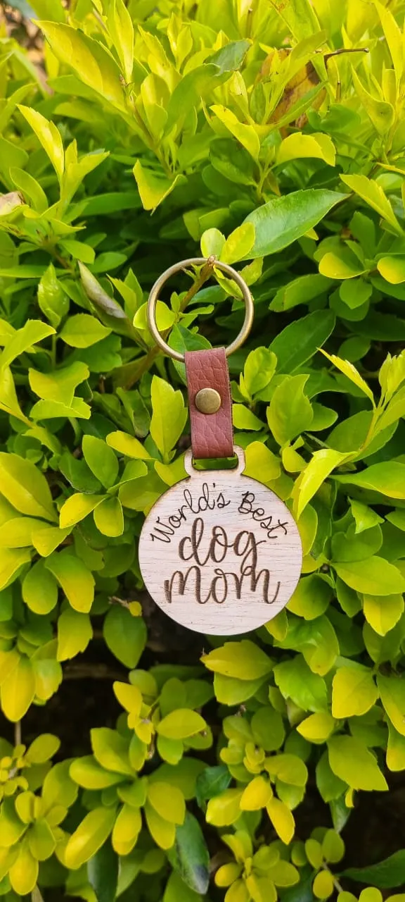 Quirky & Fun Wooden Keyrings