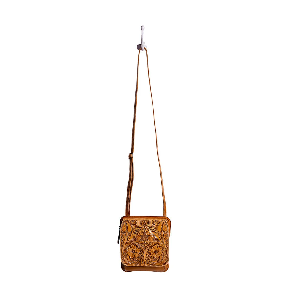 Ranch Trail Hand-Tooled Bag