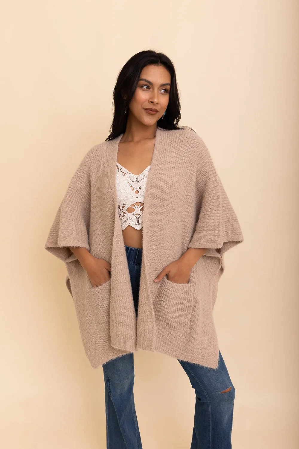 Relax & Chill Autumn Nights Boucle Cardigan