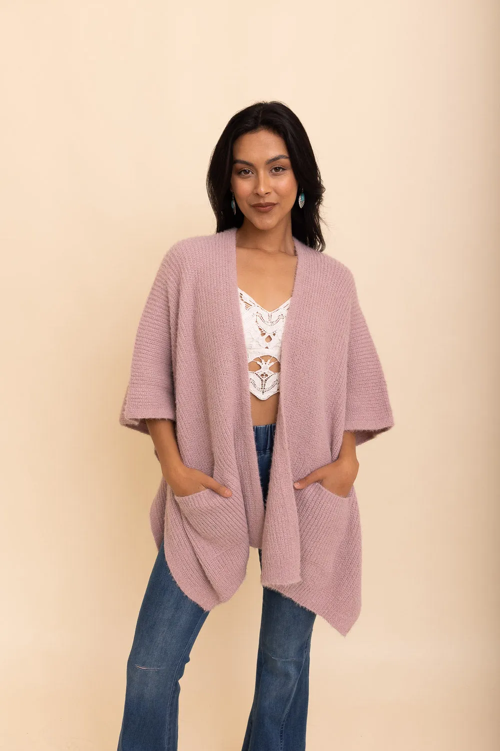 Relax & Chill Autumn Nights Boucle Cardigan