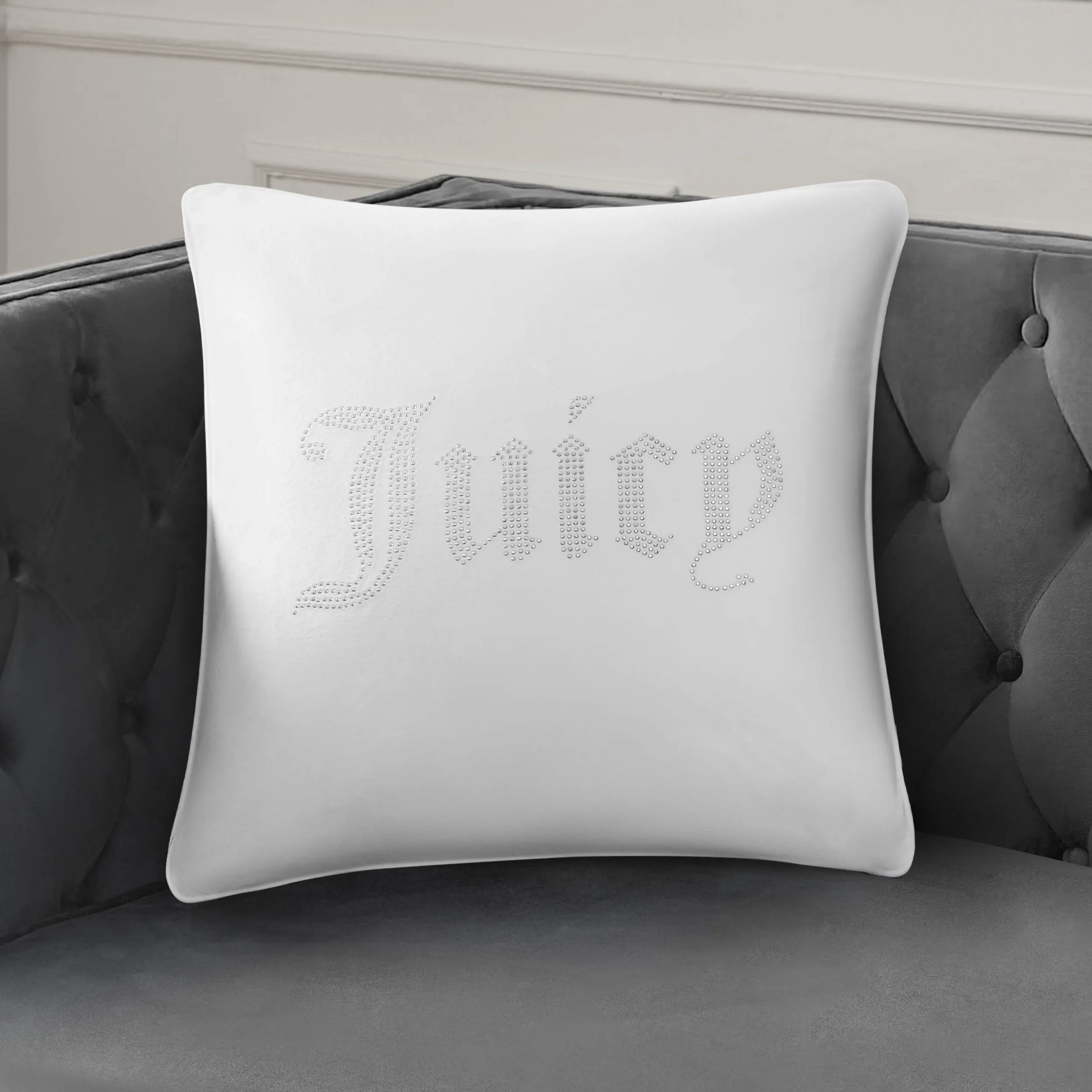 Rhinestone Decorative Pillow