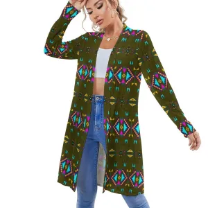 Rite of Passage Olive Cardigan