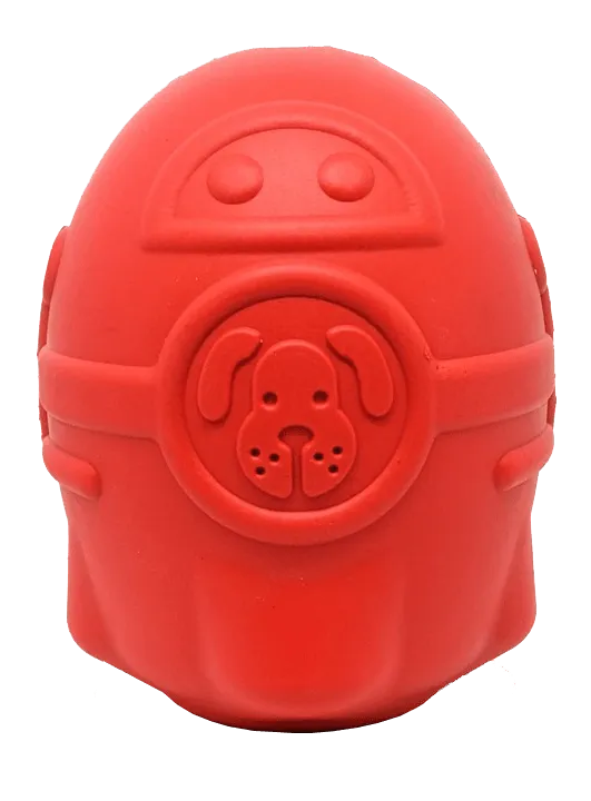 Rocketman Durable Rubber Treat Dispenser & Chew Toy