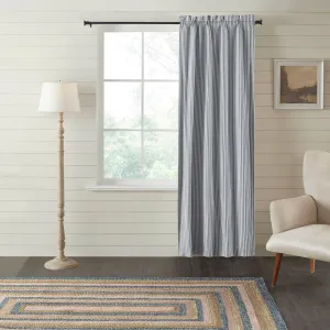 Sawyer Mill Blue Ticking Stripe Blackout Panel 84x40