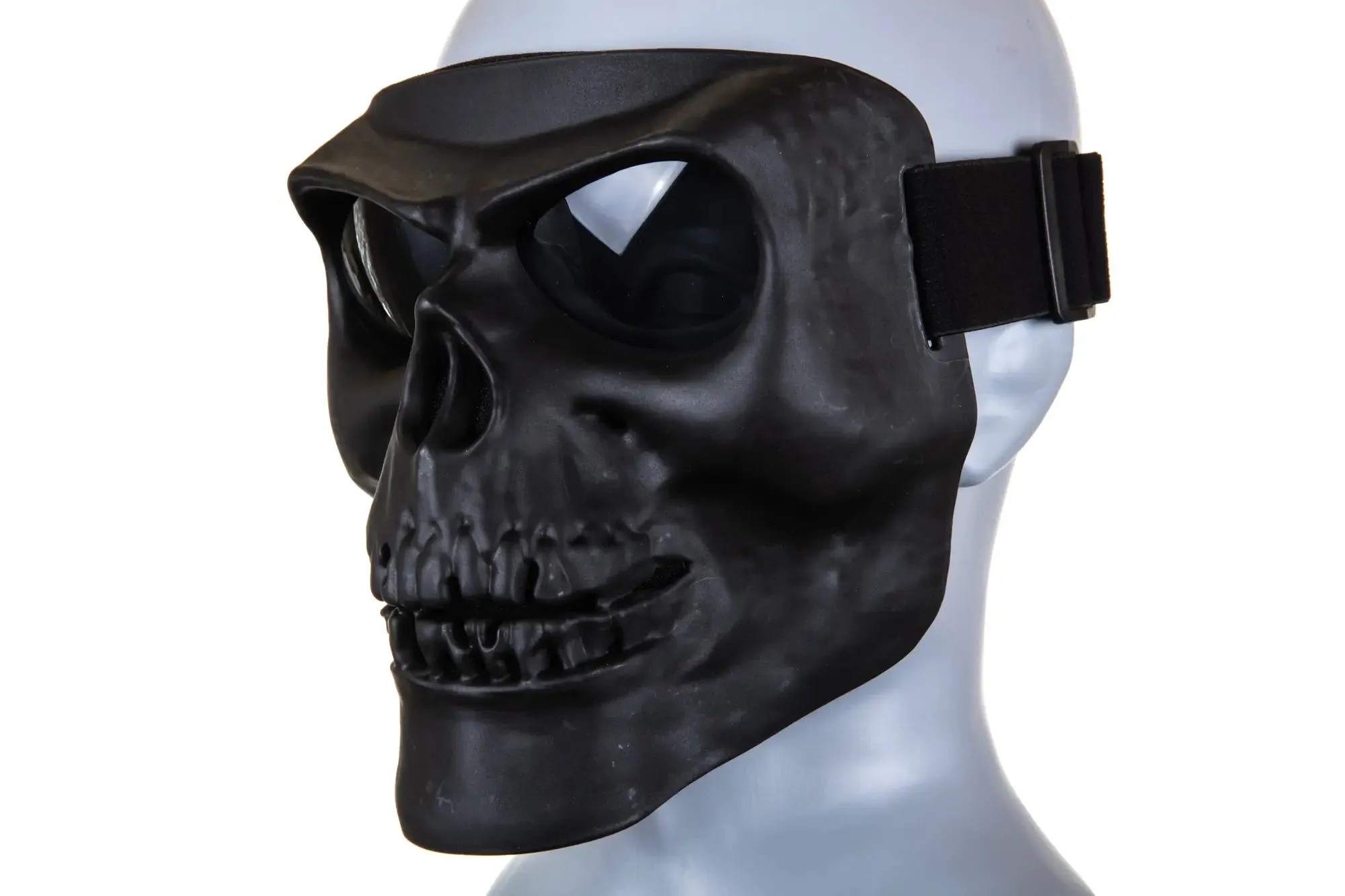 Skeleton Full Face Mask Black