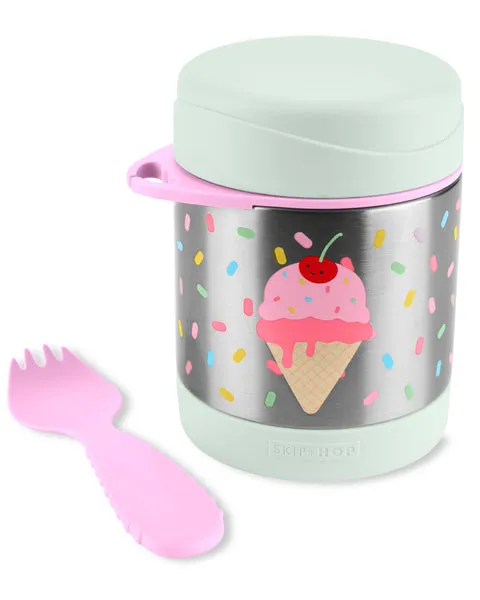 Skip Hop Spark Style Insulated Food Jar - Ice Cream