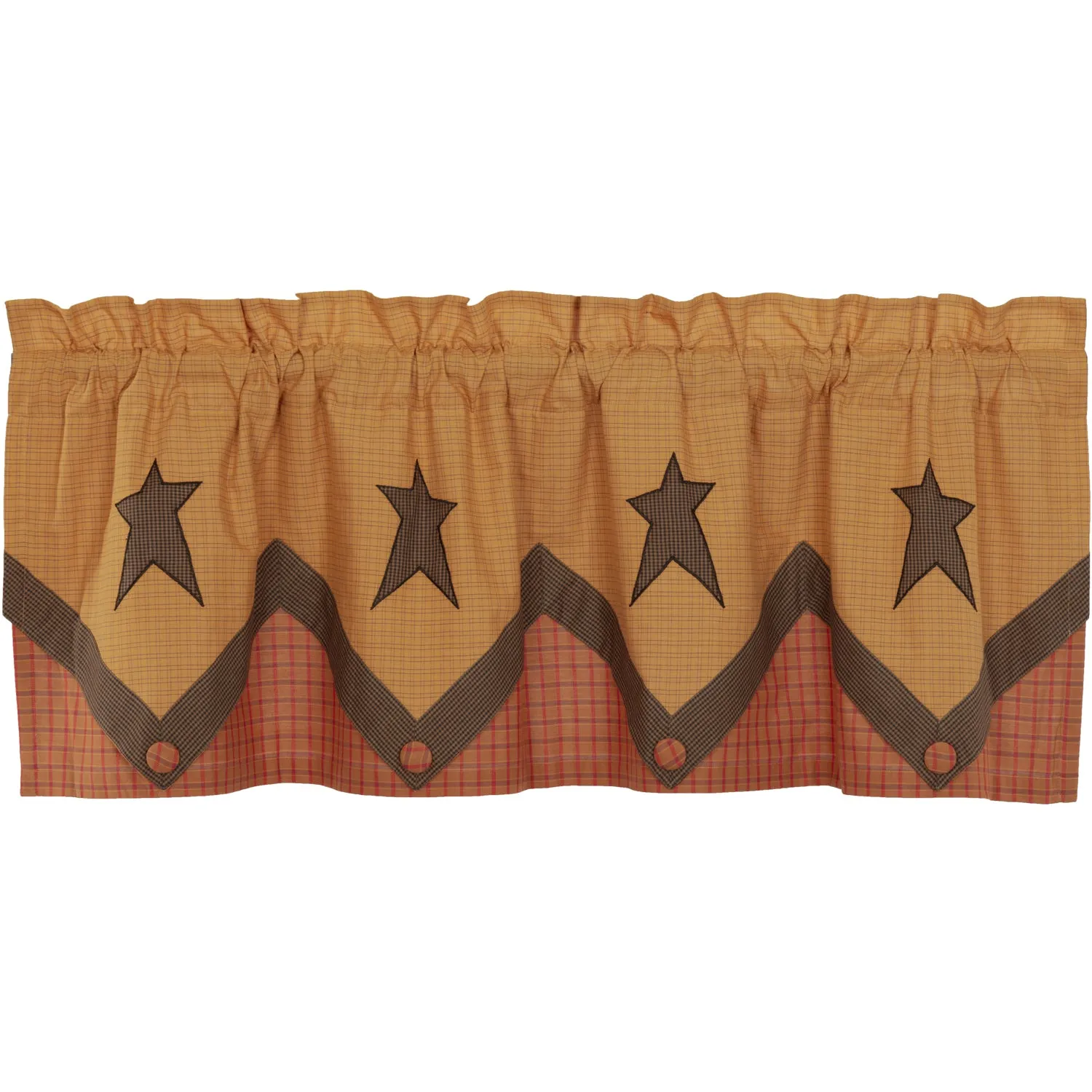 Stratton Primitive Star Valance Layered