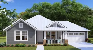 Stylish 3-Bedroom Home Plan with Modern Amenities