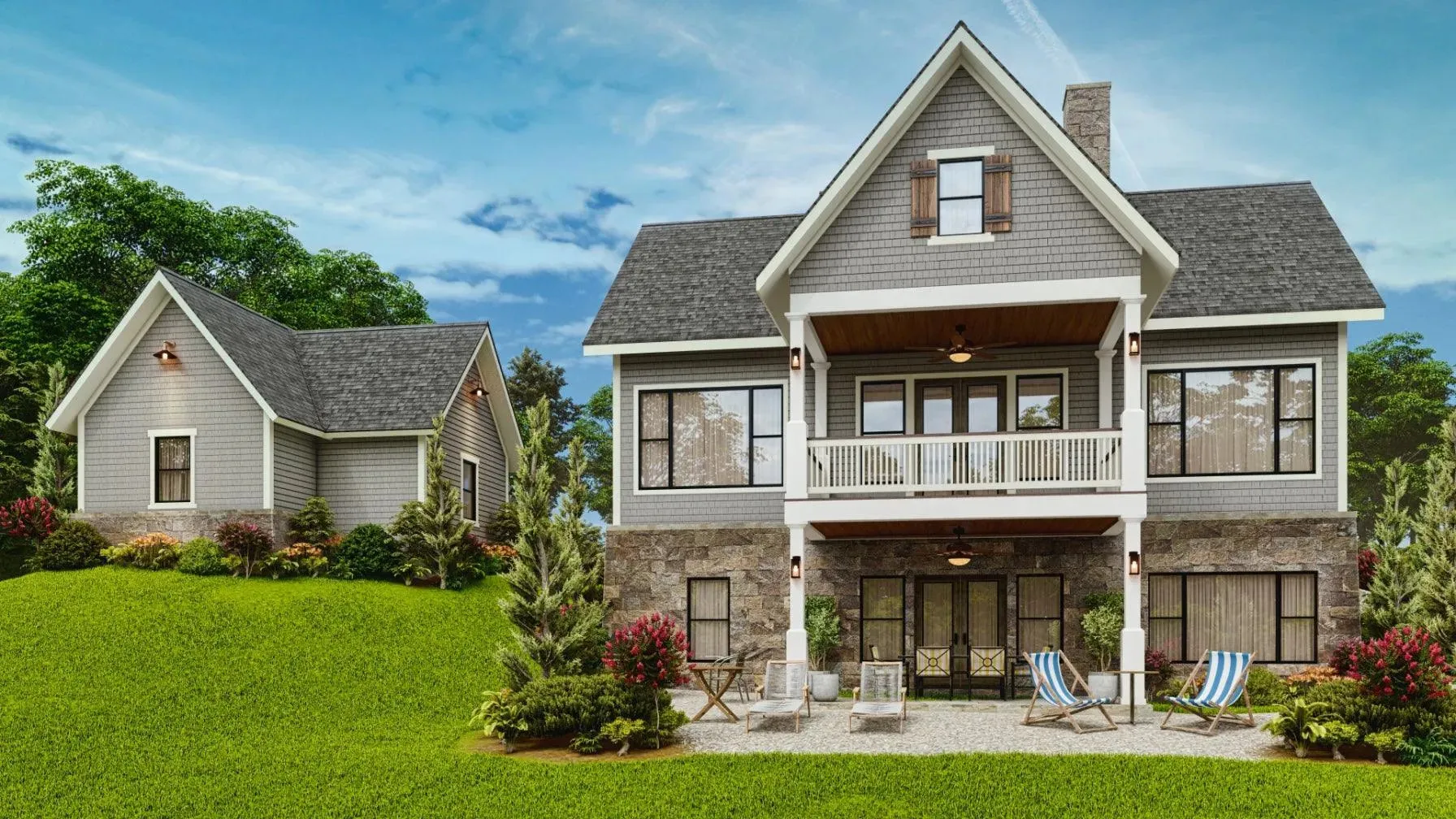 Stylish home featuring spacious layouts and inviting outdoor retreats!