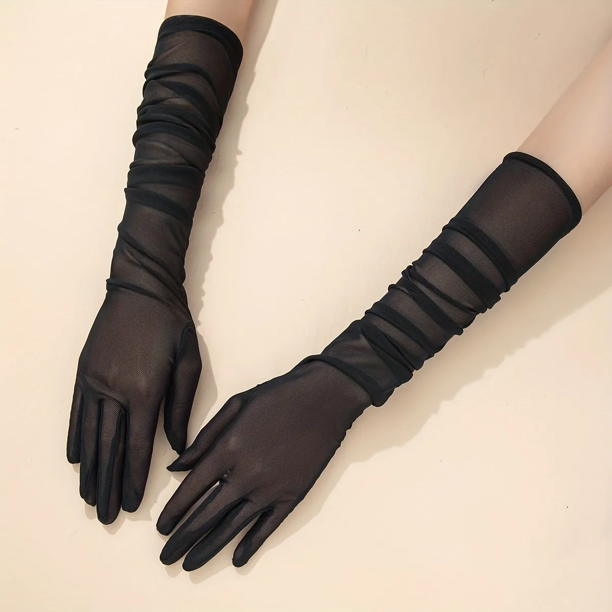 Stylish Mesh Gloves for Women  Perfect for Special Occasions