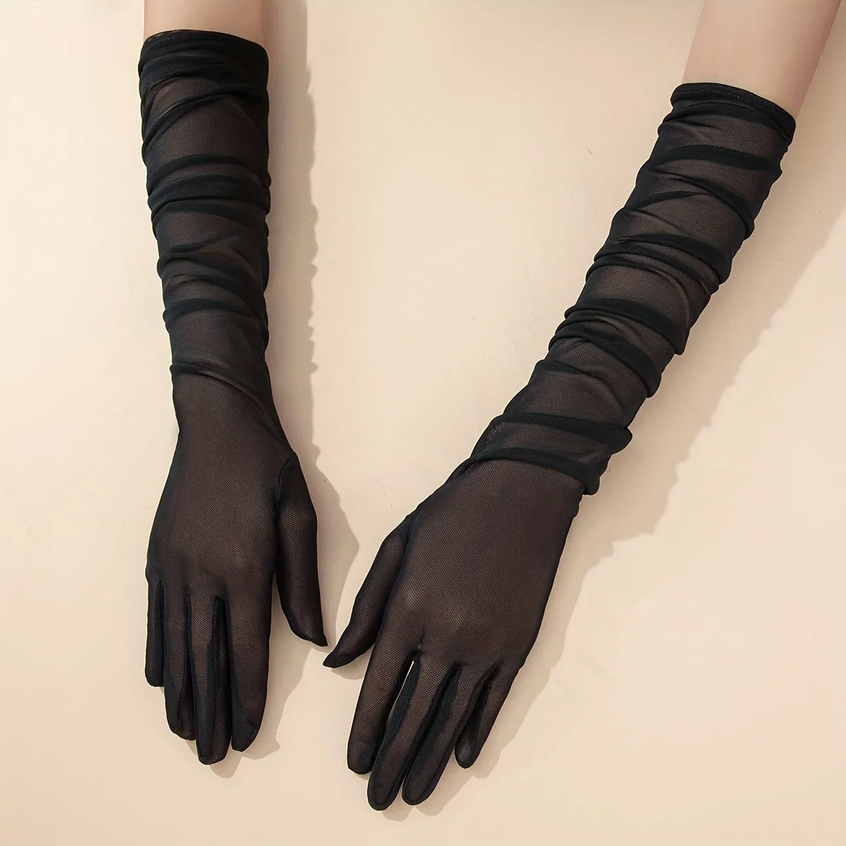 Stylish Mesh Gloves for Women  Perfect for Special Occasions