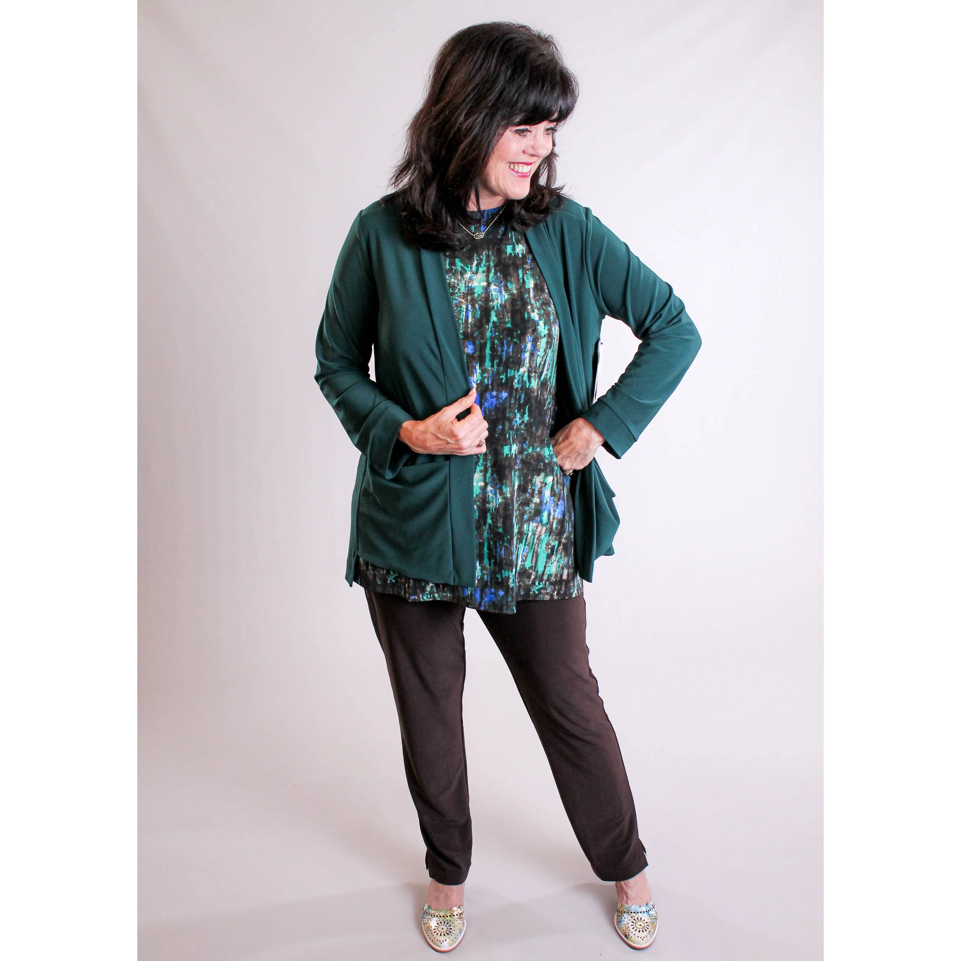 Sympli Core Cardigan with Pockets