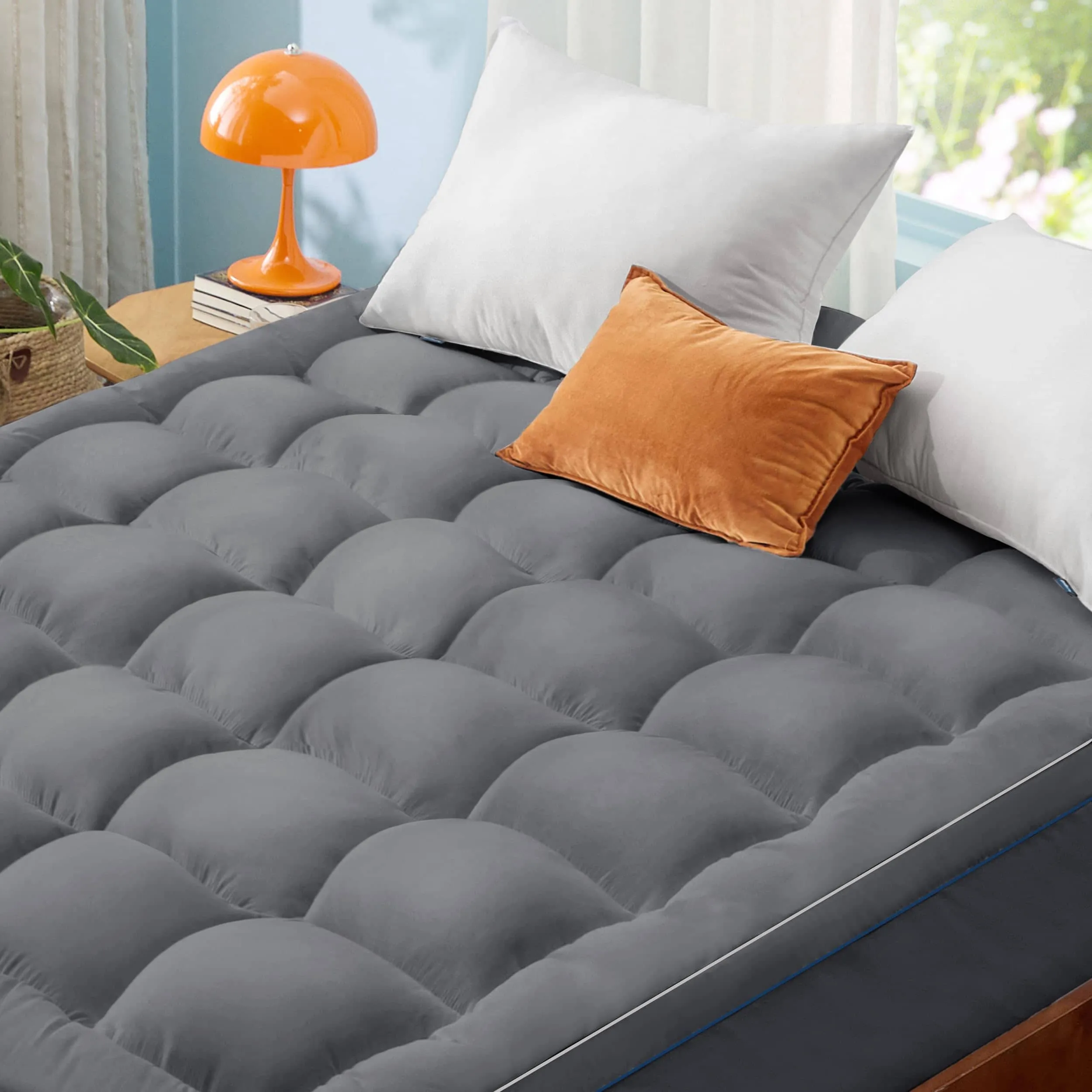 Thick Mattress Topper Pad Cover