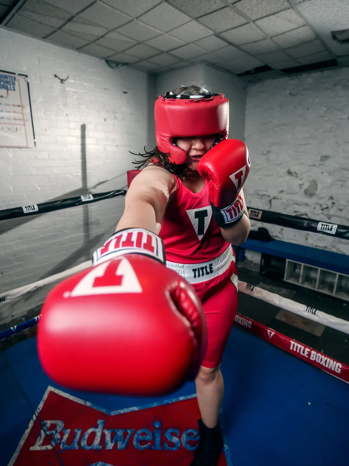 TITLE Boxing USA Boxing Competition Headgear - With Cheeks