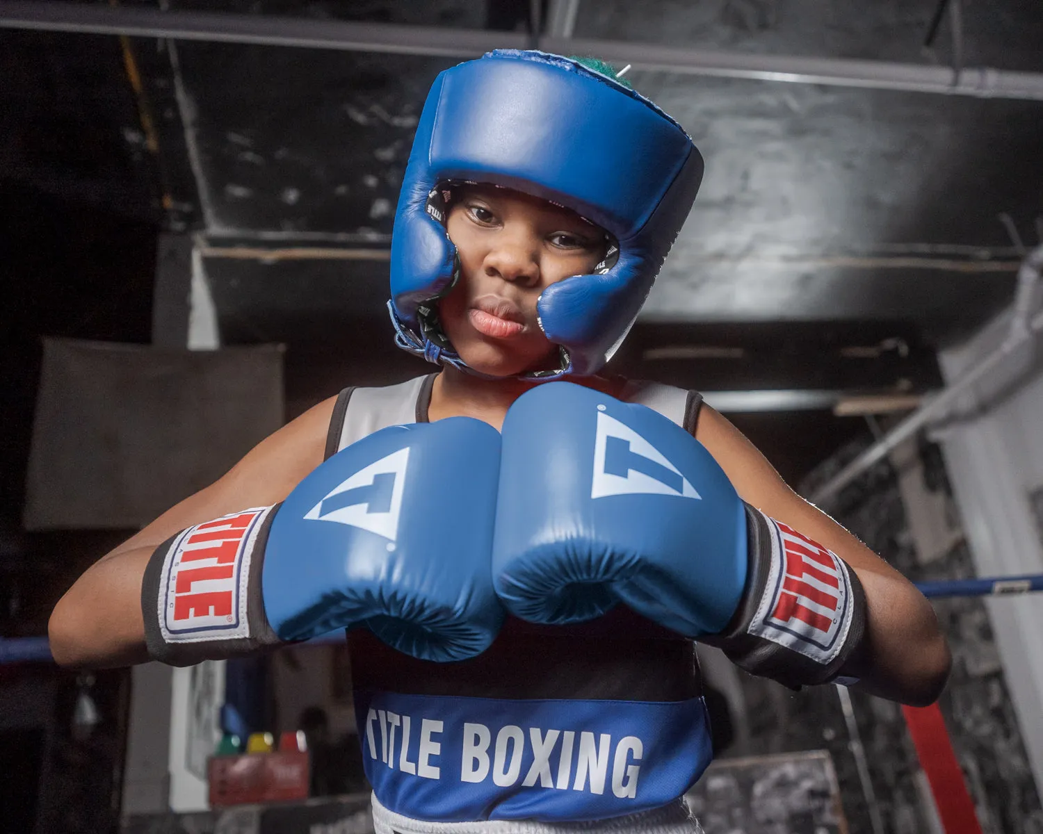 TITLE Boxing USA Boxing Competition Headgear - With Cheeks