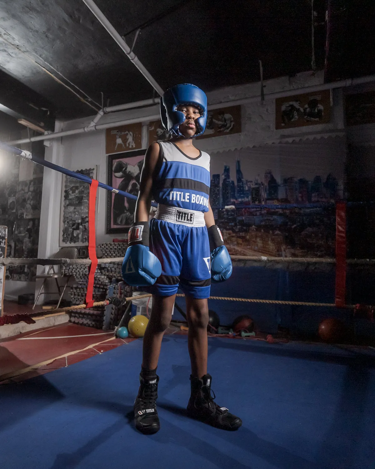 TITLE Boxing USA Boxing Competition Headgear - With Cheeks