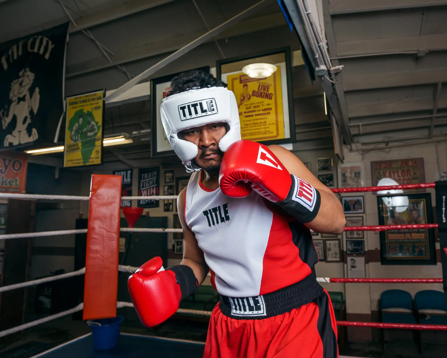 TITLE Boxing USA Boxing Competition Headgear - With Cheeks