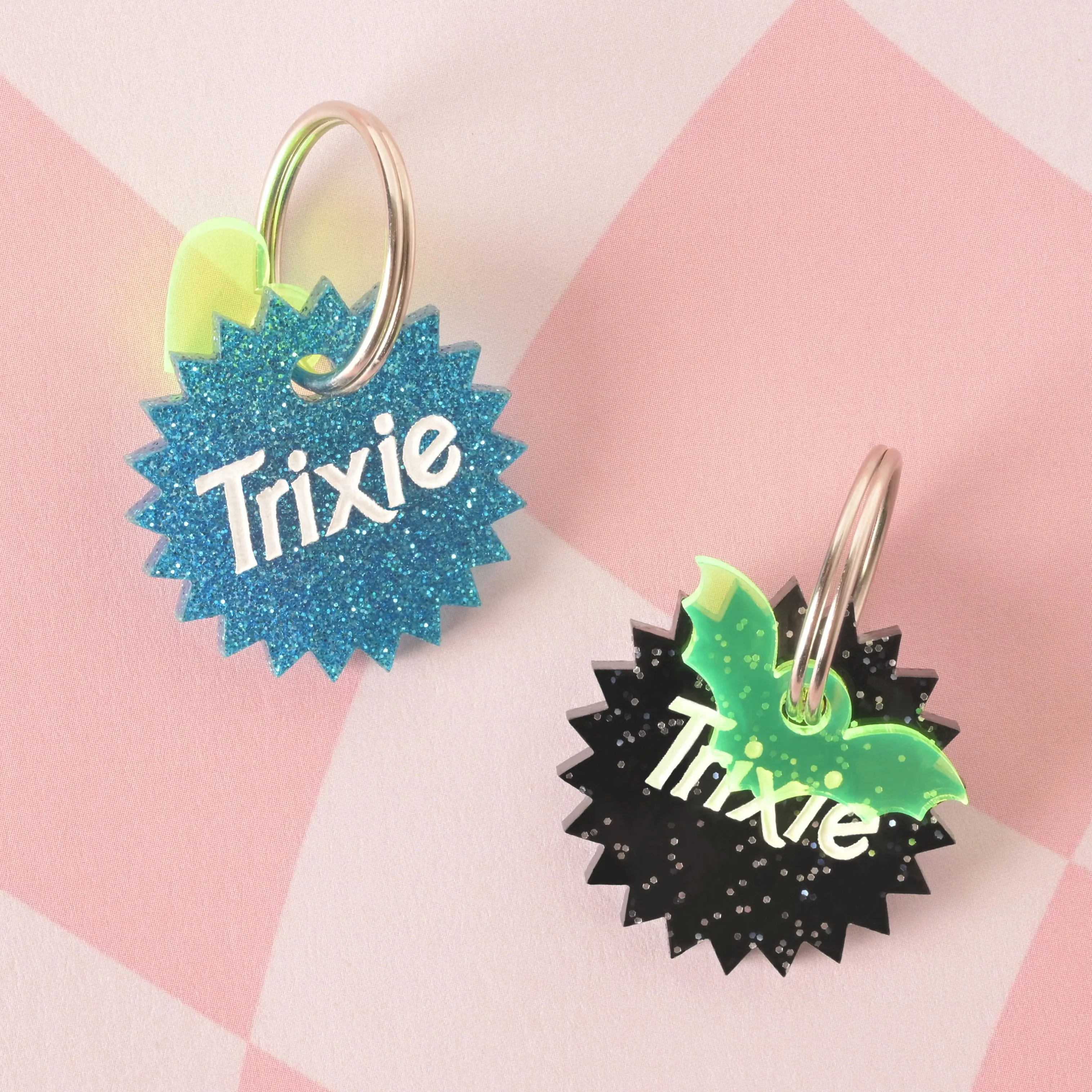 Trixie Sunburst Personalized Pet Tag