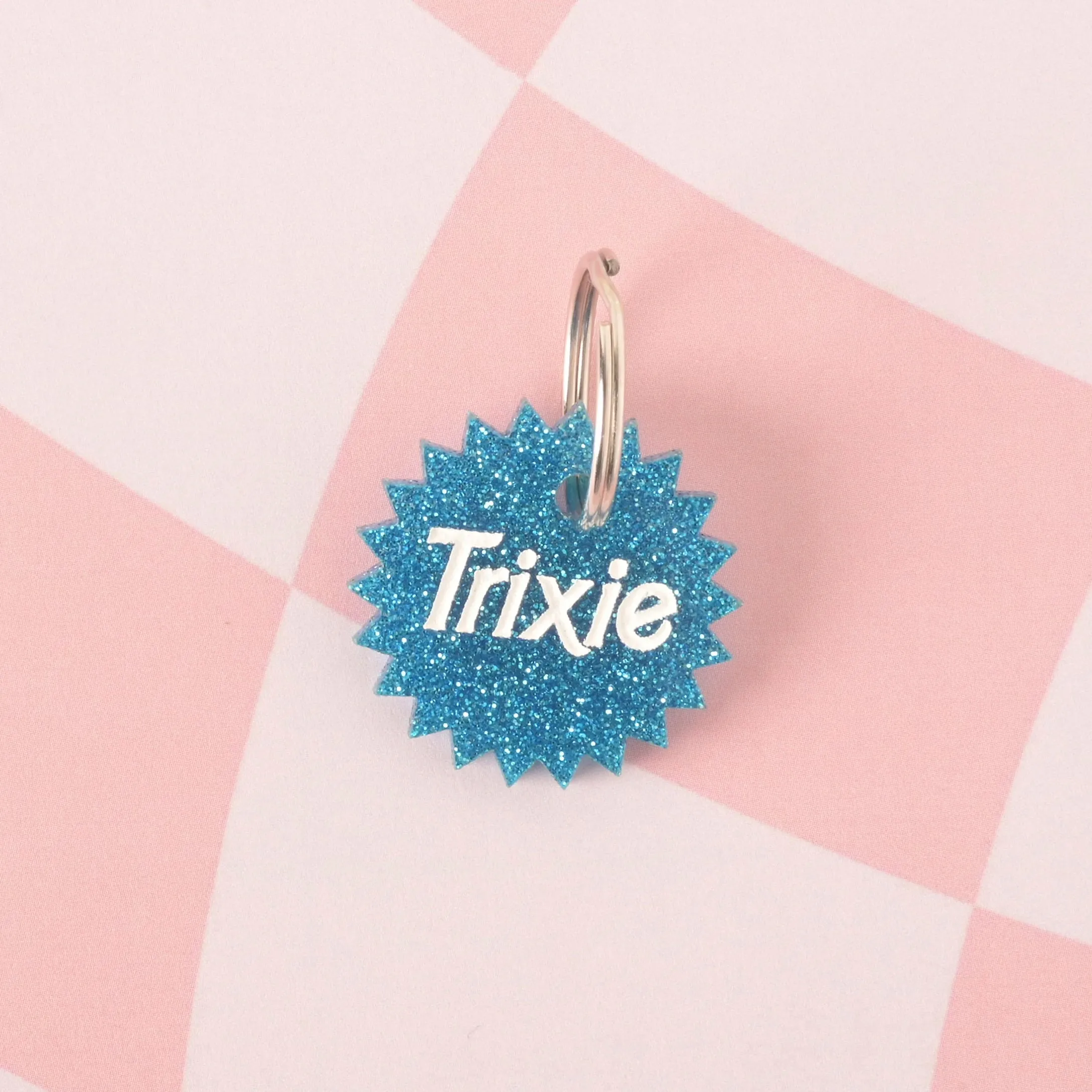 Trixie Sunburst Personalized Pet Tag