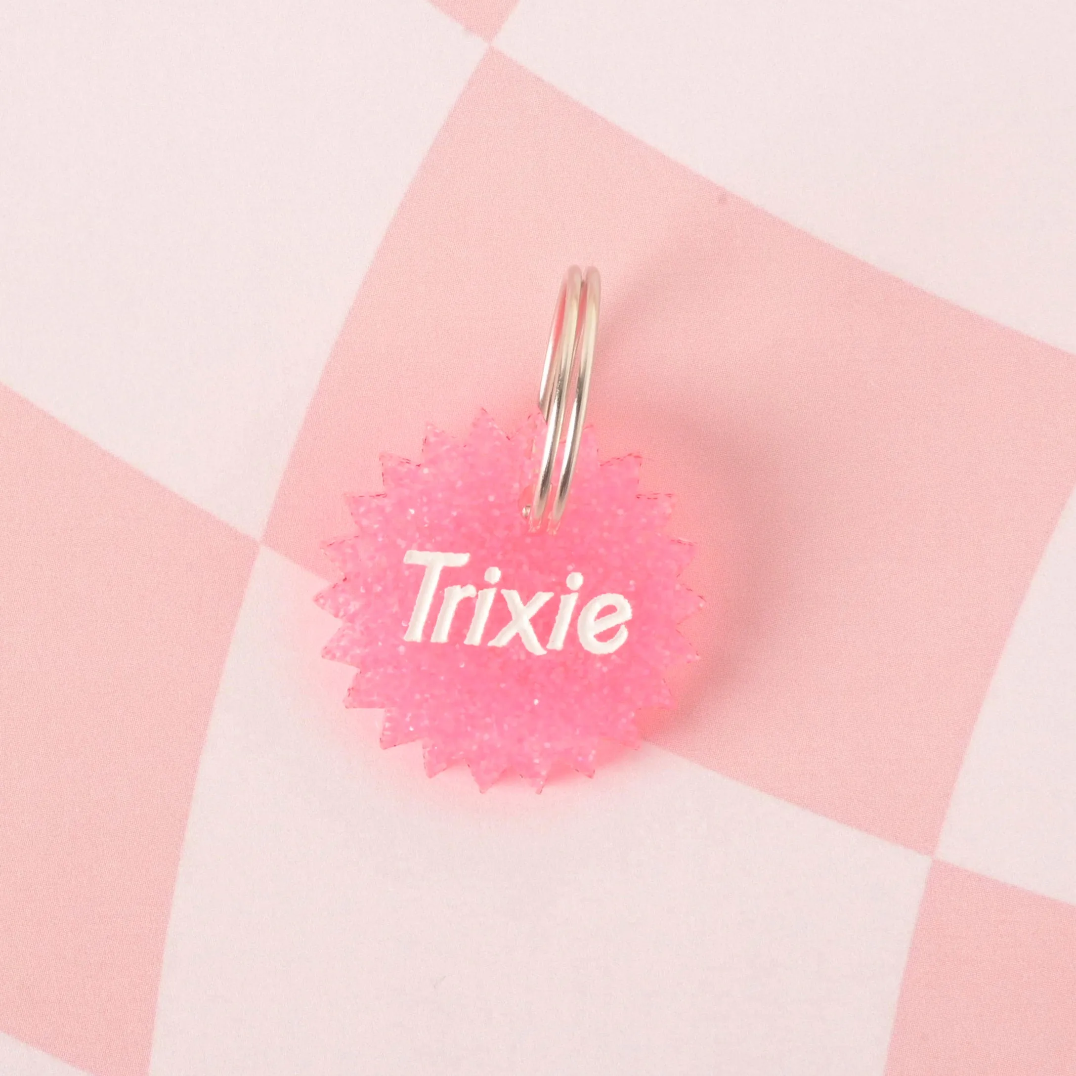 Trixie Sunburst Personalized Pet Tag