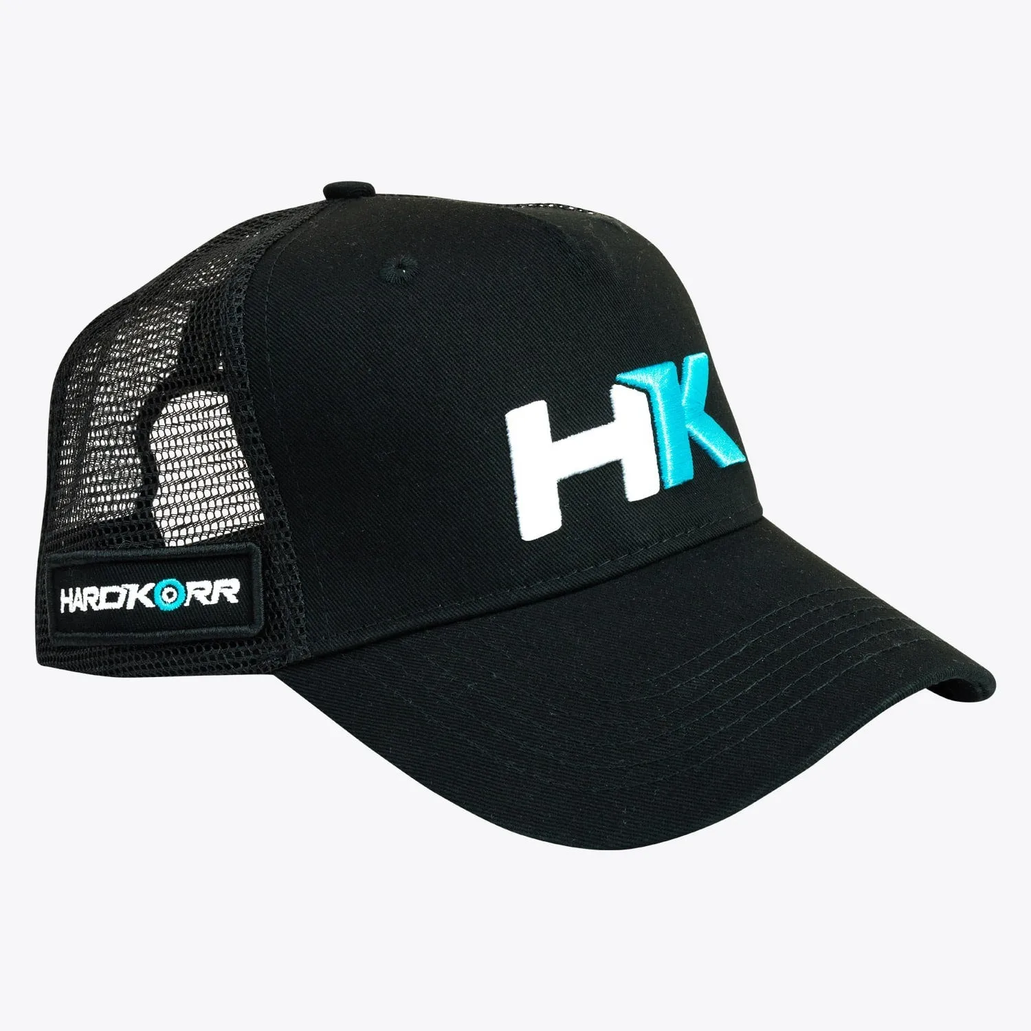 Trucker Hat - Snapback, Blue/White Emblem