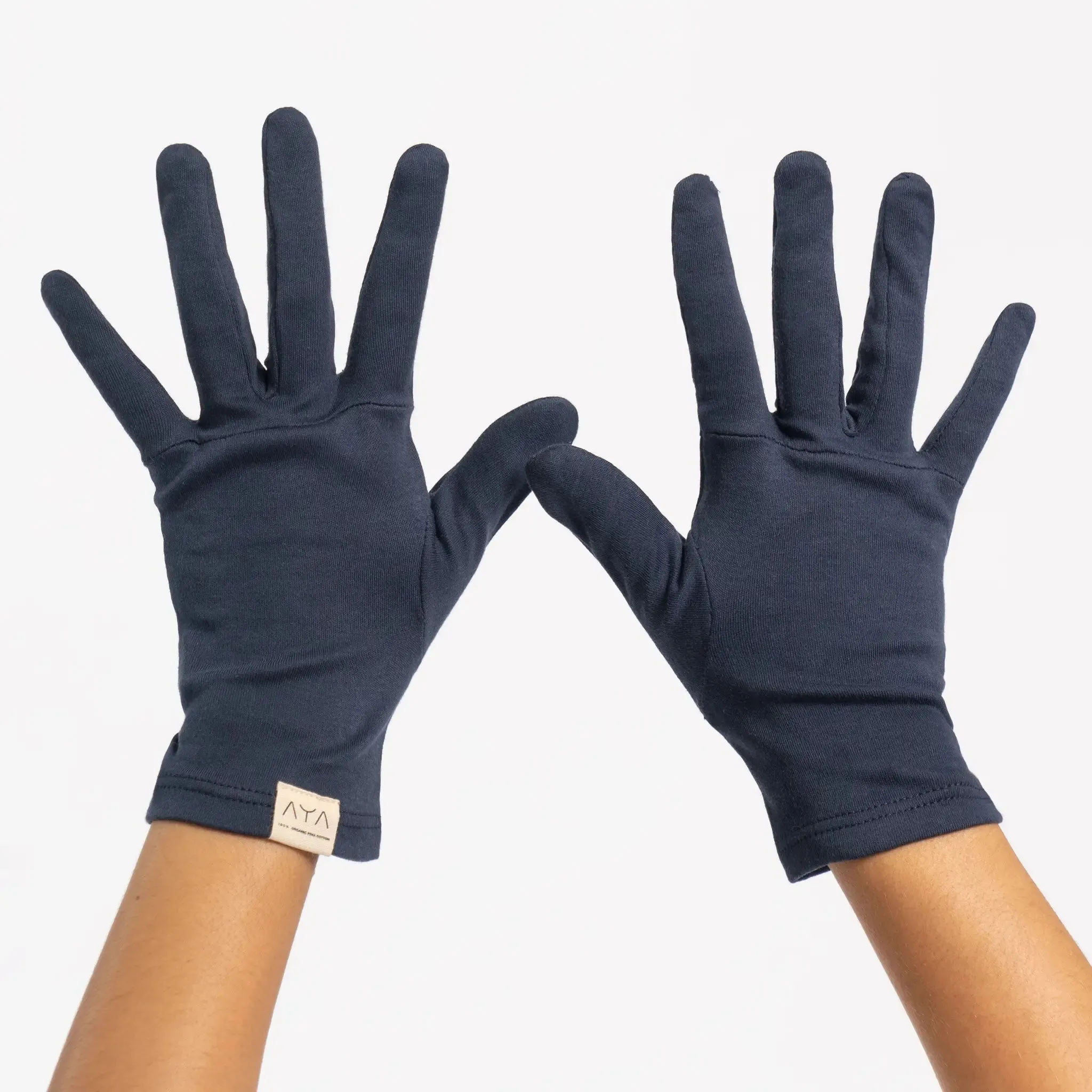 Unisex Organic Pima Cotton Gloves