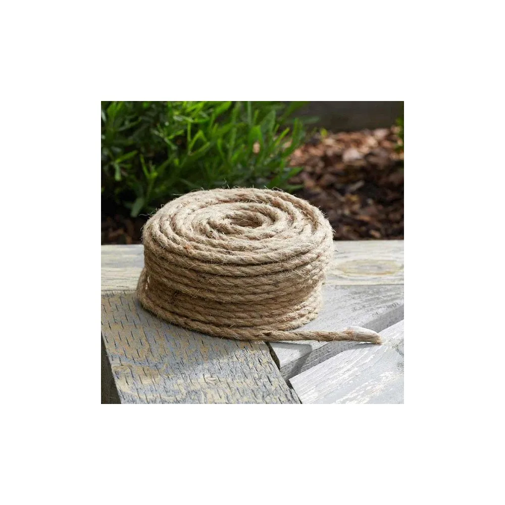 Useful 10m Garden & Home 10mm Coir Rope