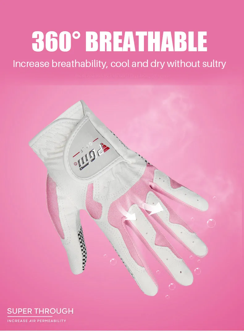 Women's Microfibre Golf Gloves