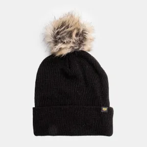 Womens Pom-Pom Beanie