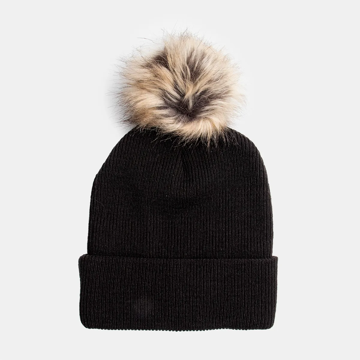 Womens Pom-Pom Beanie