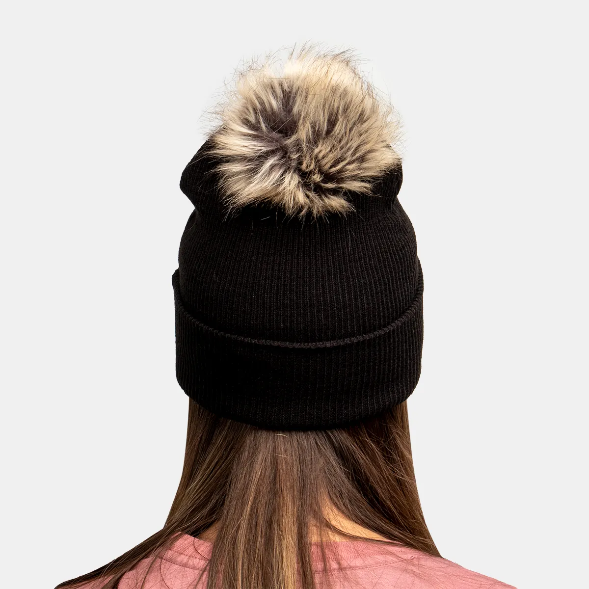 Womens Pom-Pom Beanie